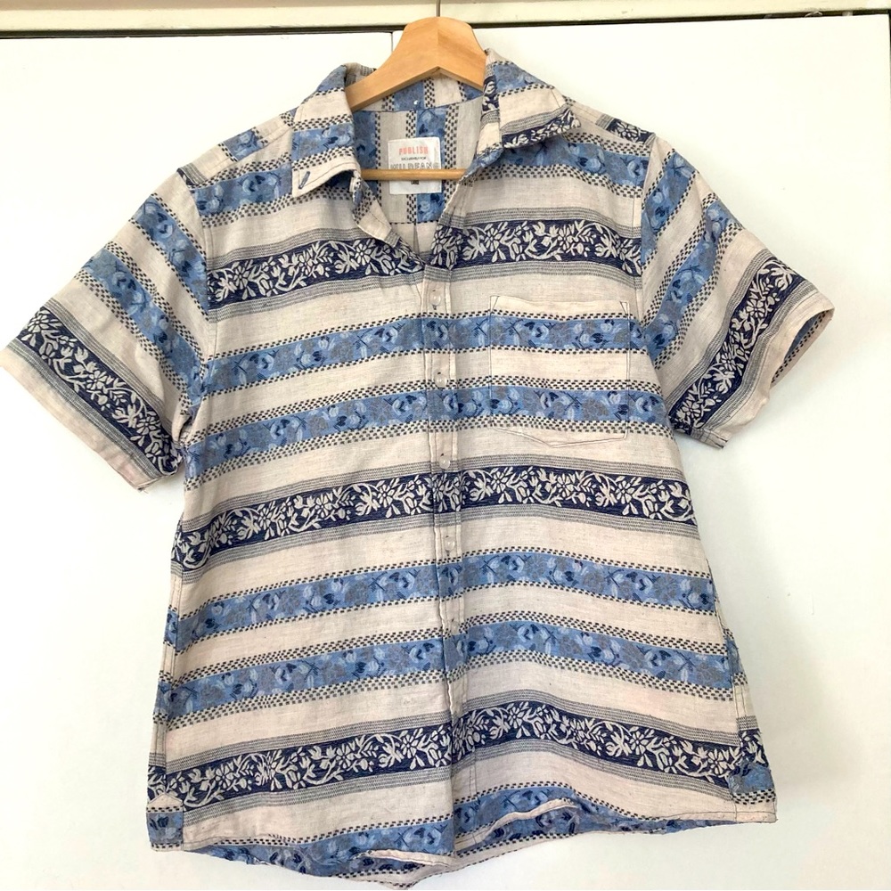 Patterned Short Sleeve Wildfang Button Down